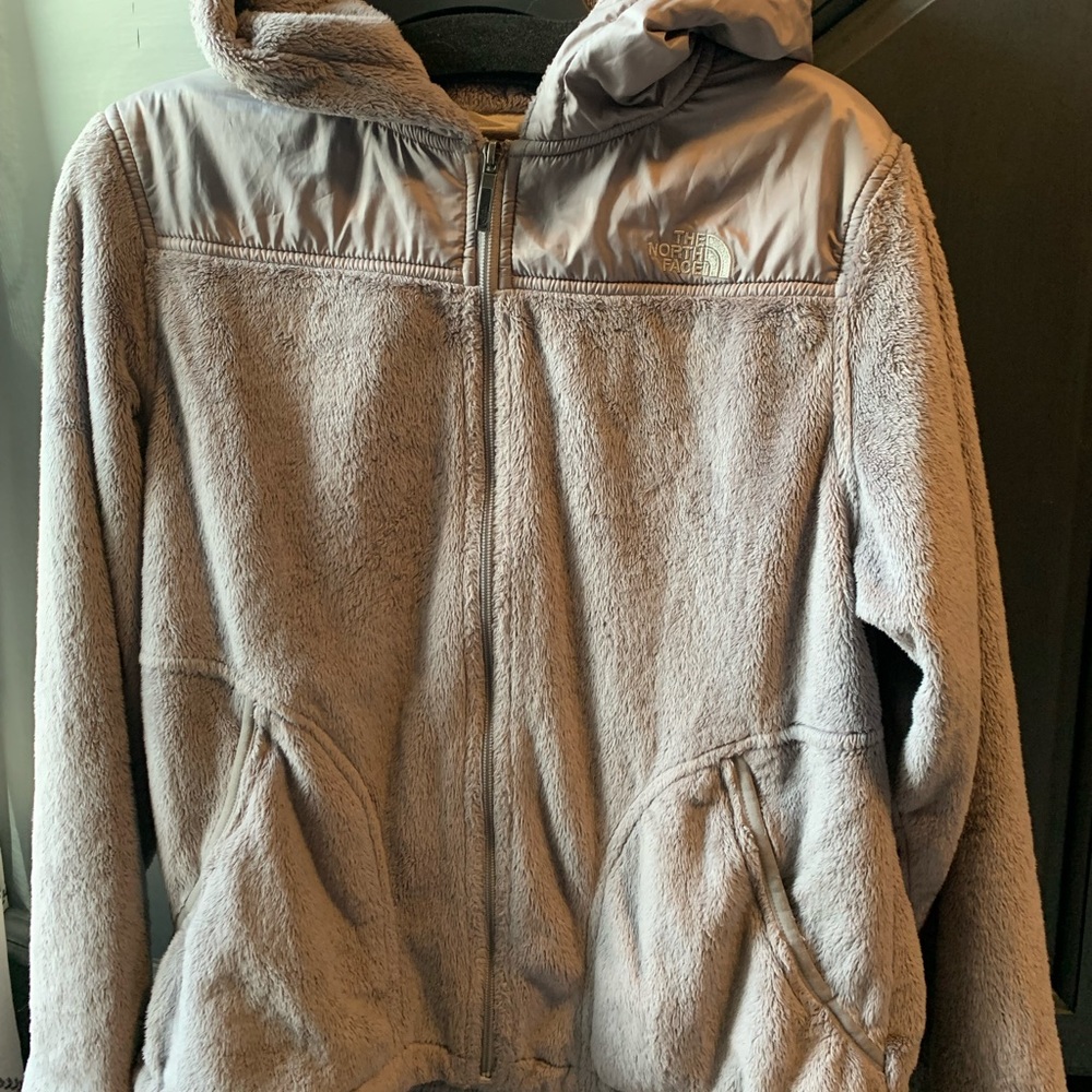 North Face hooded fleece